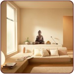 deco chambre zen bouddha