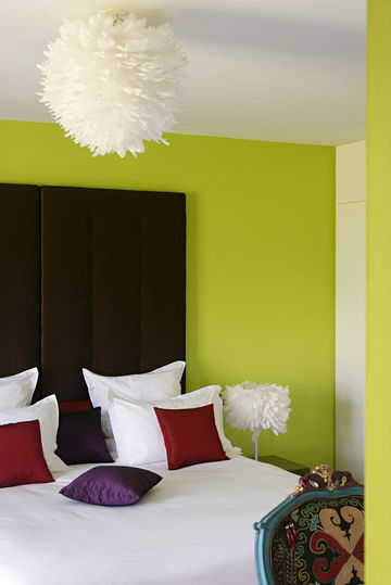 deco de chambre en vert