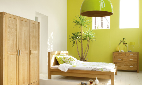deco de chambre en vert