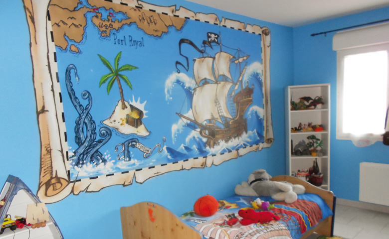 deco de chambre pirate