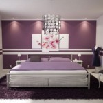 decoration chambre a coucher couleur mauve