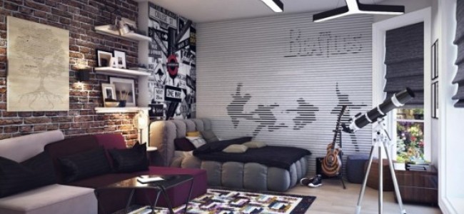 decoration chambre ado style urbain