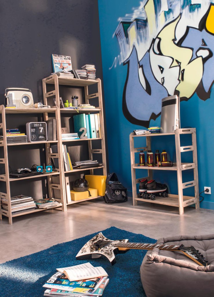 decoration chambre ado style urbain