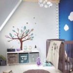 decoration chambre fille bleue