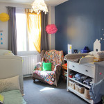 decoration chambre fille bleue