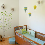 decoration chambre fille nature