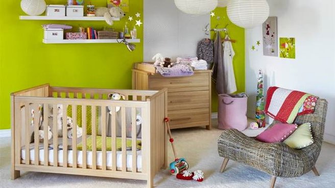 decoration chambre fille nature