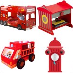 decoration chambre garcon pompier