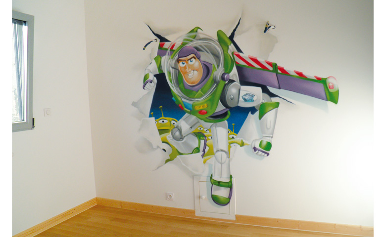 decoration chambre garcon toy story