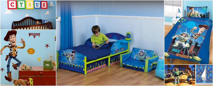decoration chambre garcon toy story