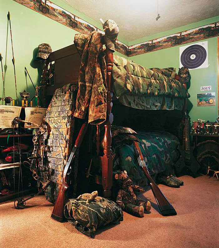 decoration chambre militaire
