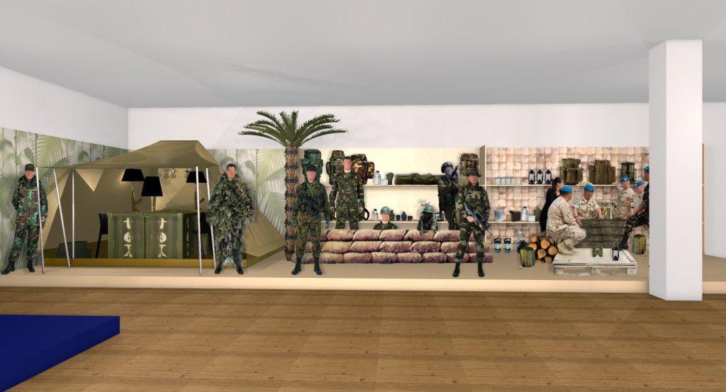 decoration chambre militaire