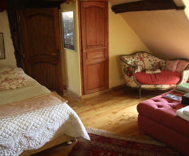 decoration chambre normande