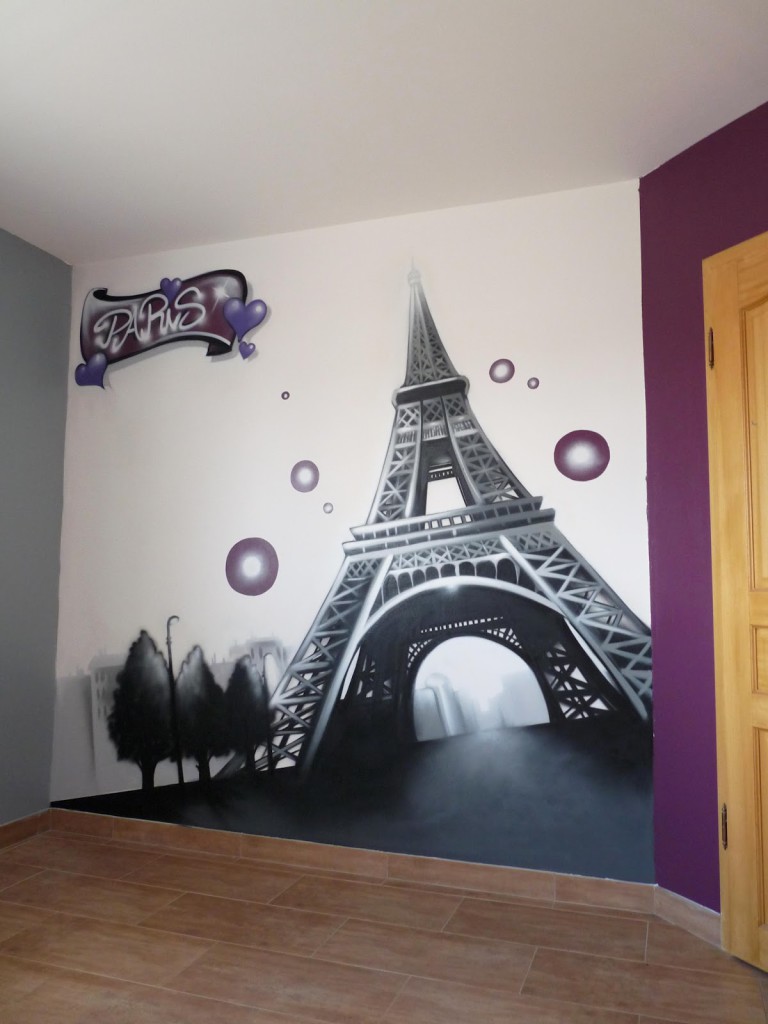 decoration chambre sur paris