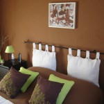 decoration chambre vert anis et chocolat