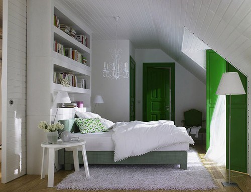 decoration d une chambre mansardee