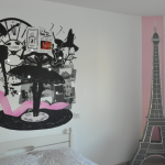 decoration de chambre theme paris