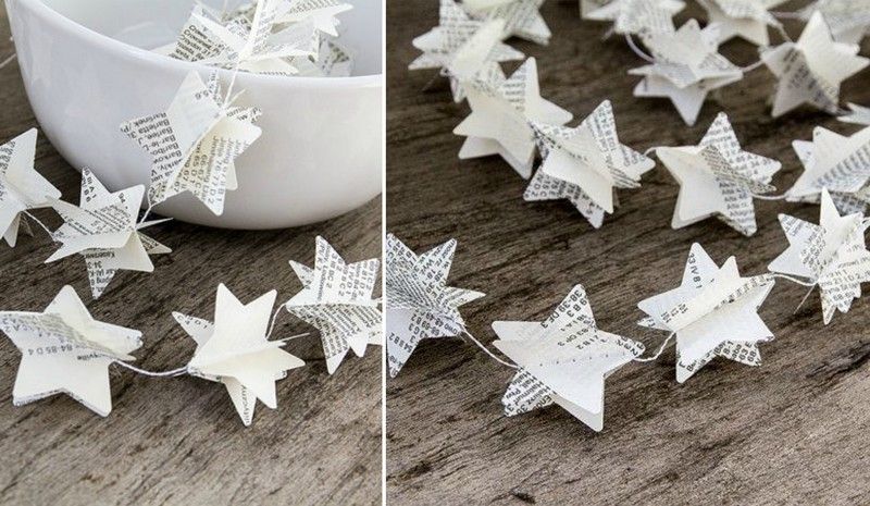 decoration de noel a faire soi meme en papier