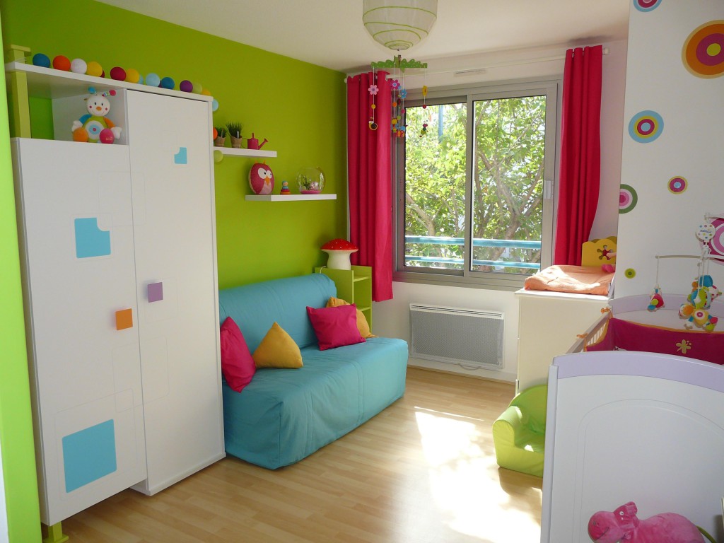 decoration interieur chambre fille