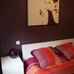 decoration interieur chambre peinture