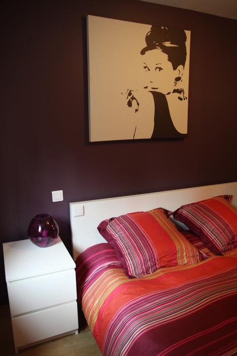 decoration interieur chambre peinture