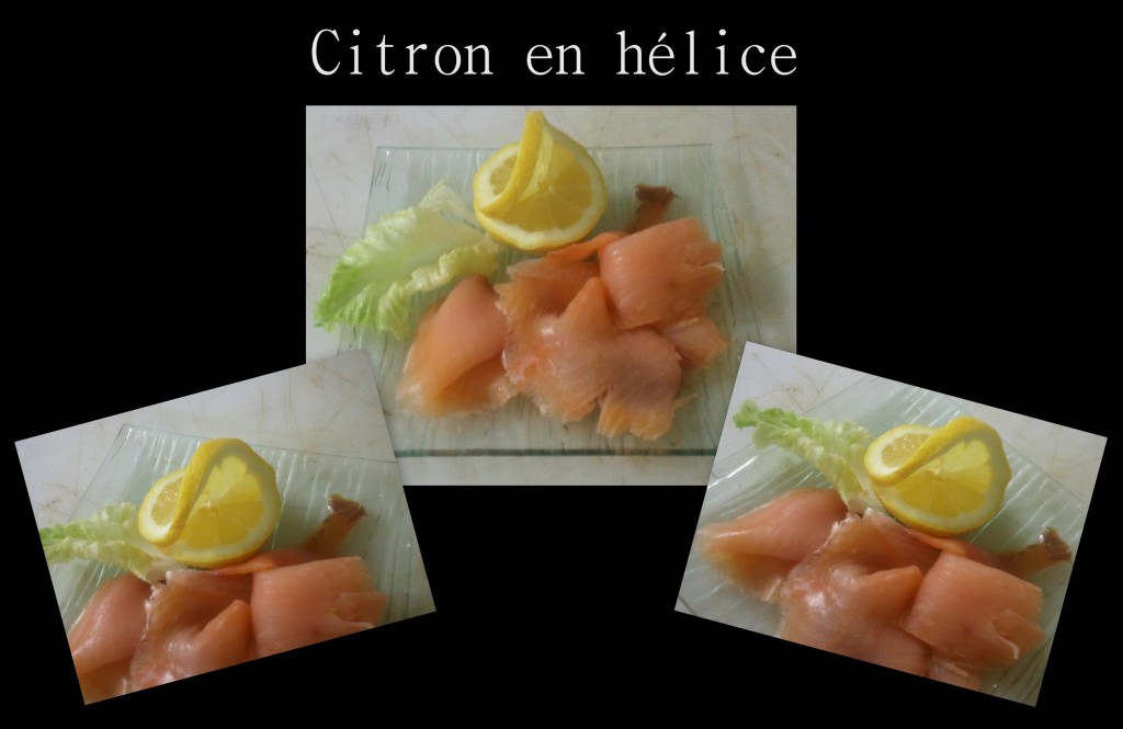 faire decoration avec citron