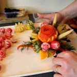 faire decoration avec legumes