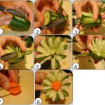 faire decoration avec legumes