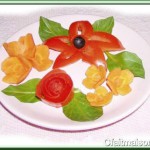 faire decoration avec legumes