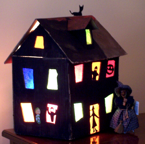 faire decoration halloween maison