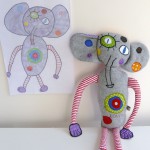 faire un doudou a partir d un dessin