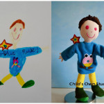 faire un doudou a partir d un dessin