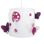 luminaire bebe fille papillon