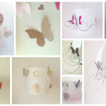 luminaire bebe fille papillon