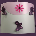 luminaire bebe fille papillon