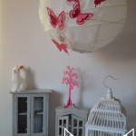 luminaire bebe fille papillon