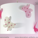 luminaire chambre bebe papillon