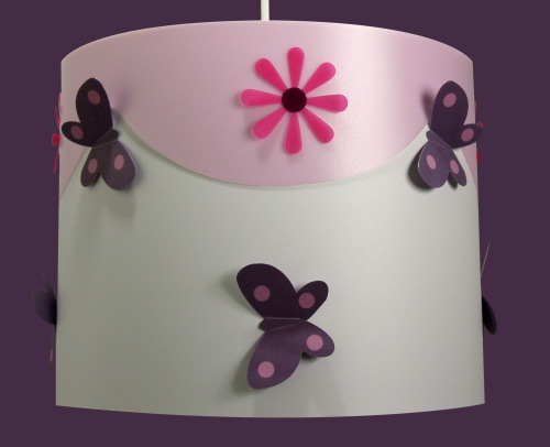 luminaire chambre bebe papillon