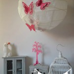 luminaire chambre bebe papillon