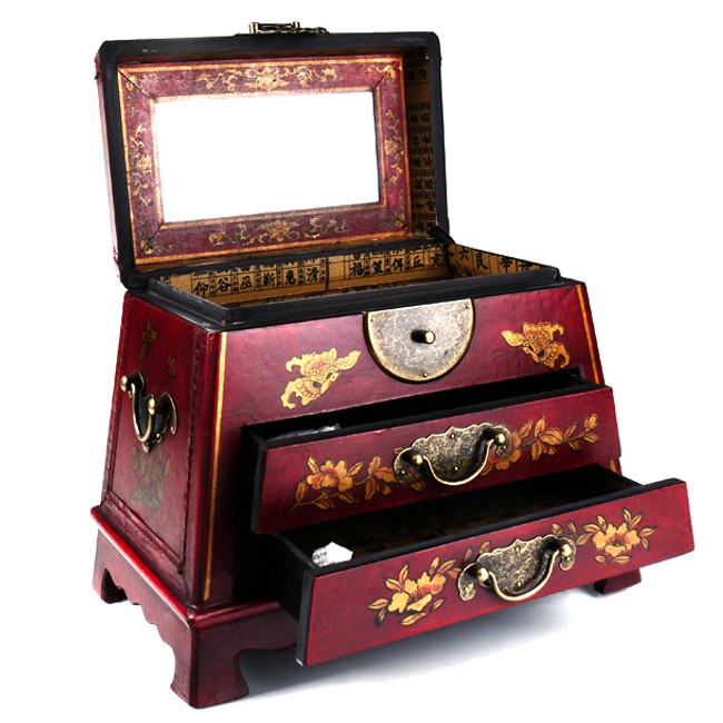 boite a bijoux chinoise bois