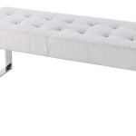 bout de lit laque blanc