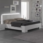 bout de lit laque blanc