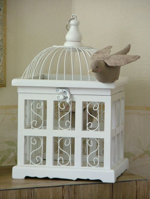 cage oiseaux deco gifi