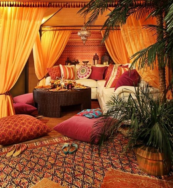 chambre deco hindou