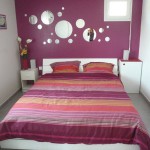 chambre deco prune