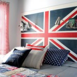 deco chambre ado drapeau anglais