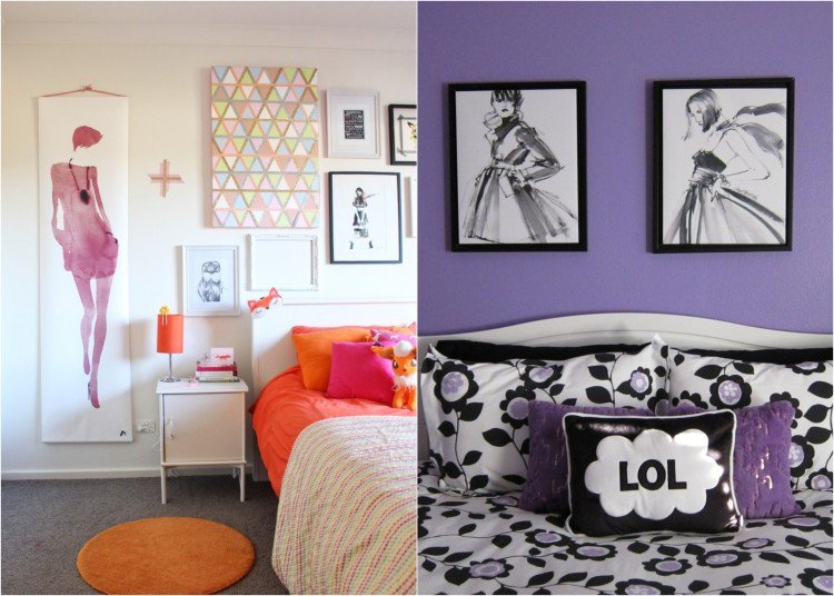 deco chambre ado mode