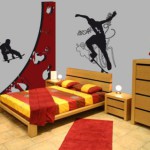 deco chambre ado skate