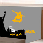 deco chambre ado skate