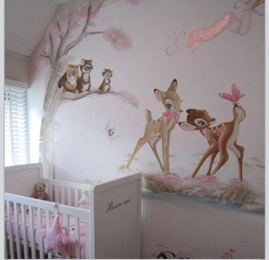 deco chambre bebe bambi